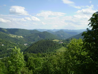  výhľad na Kremnické vrchy